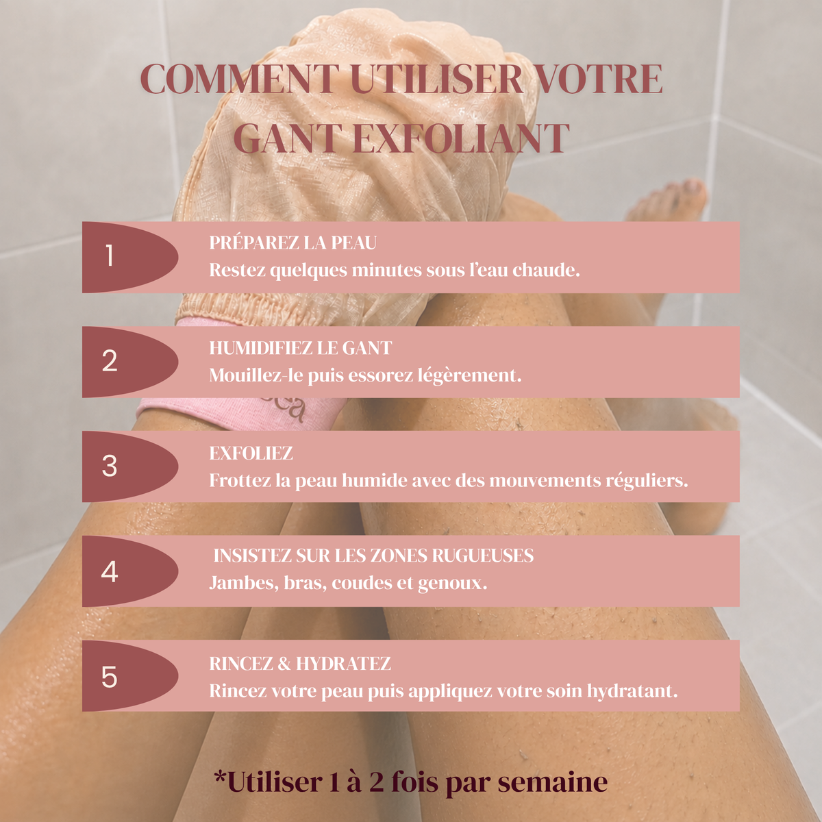 Gant Exfoliant en Soie