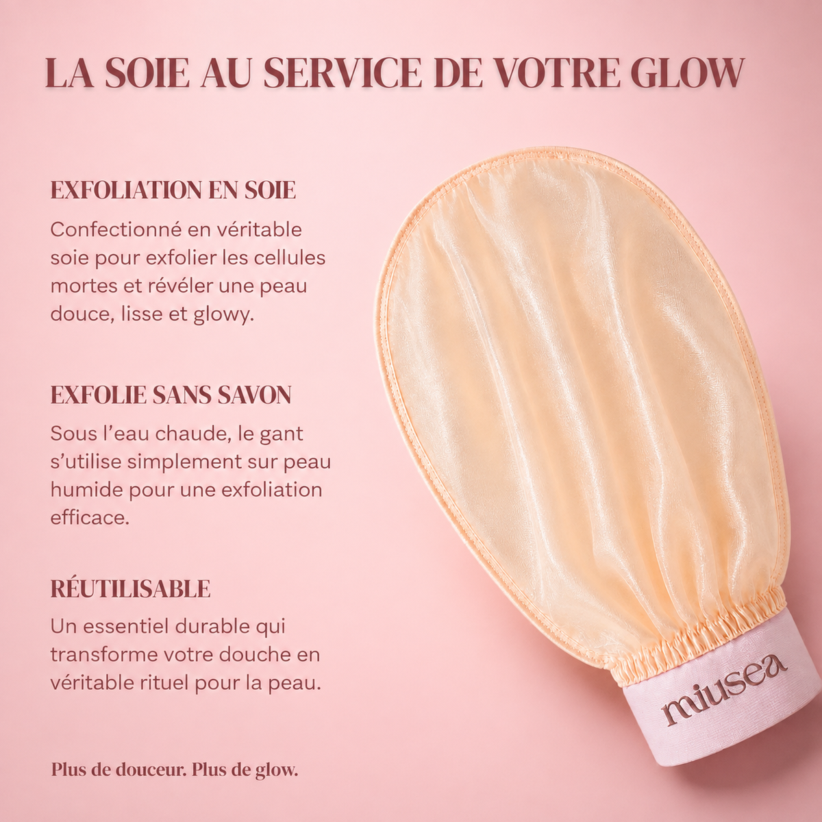 Gant Exfoliant en Soie